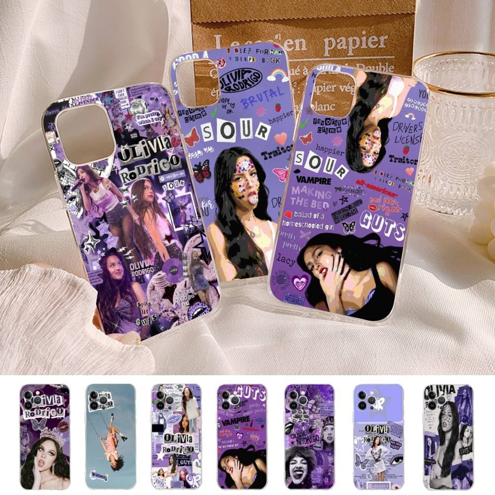 Mini Electric Sewing Machine Handheld - Capa Transparente Singer O-Olivia-R-rodrigo-s Para iPhone