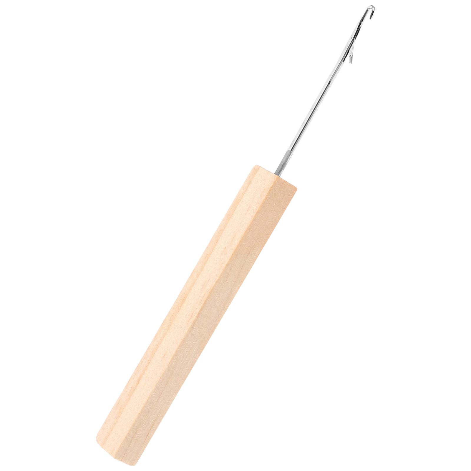 Wooden Crochet Hooks Ergonomic Handle - Conjunto profissional de agulhas de crochê