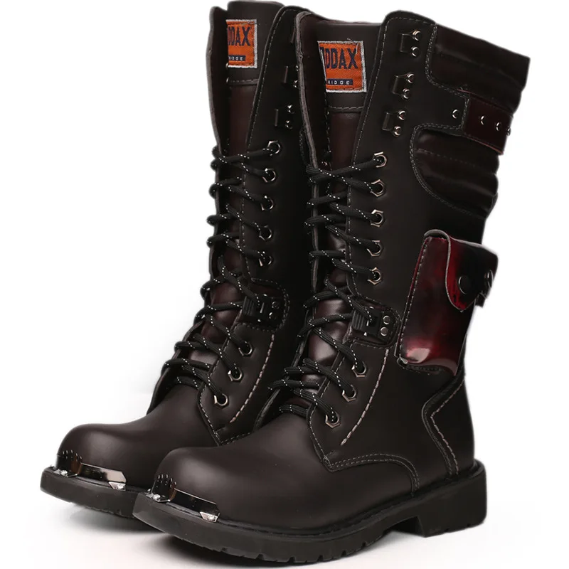 Craft Tools - Homens joelho botas de couro alto