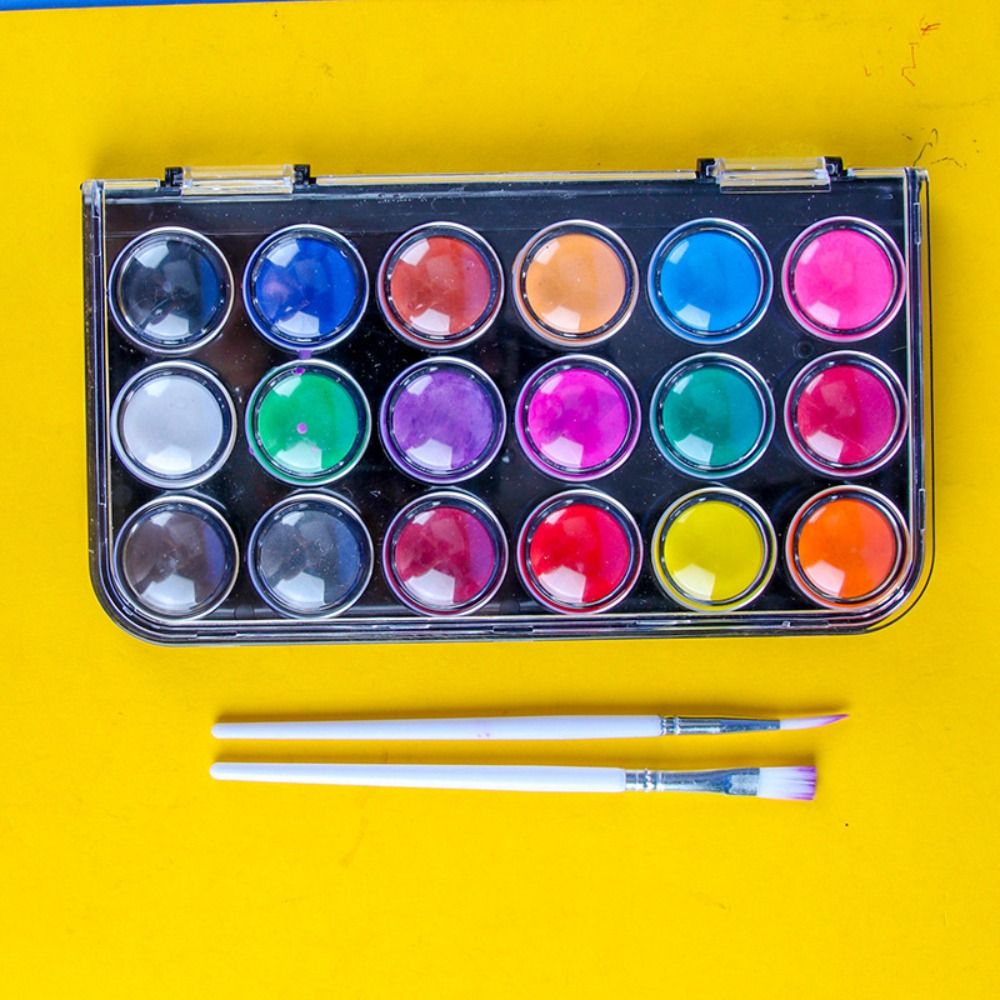 Conjunto de pintura aquarela s - Watercolor Paint Set Solid Pigment avaliação e preço