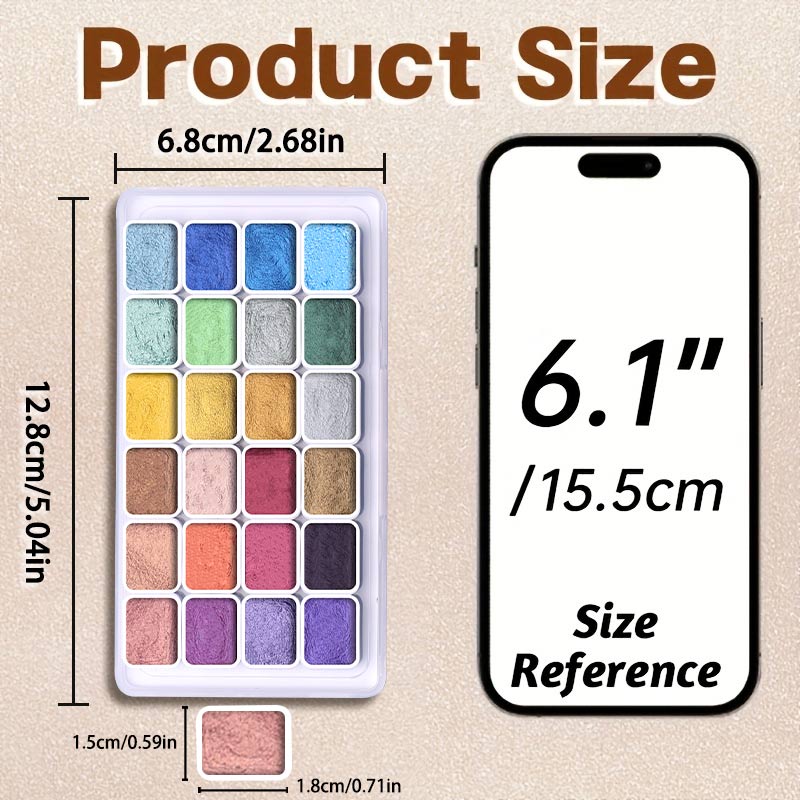 20/24/60/72 cores pigmento aqu - Watercolor Paint Set Solid Pigment avaliação e preço