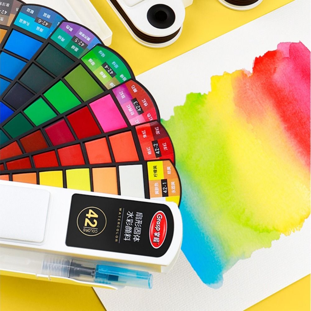 Conjunto de tintas de aguarela - Watercolor Paint Set Solid Pigment avaliação e preço