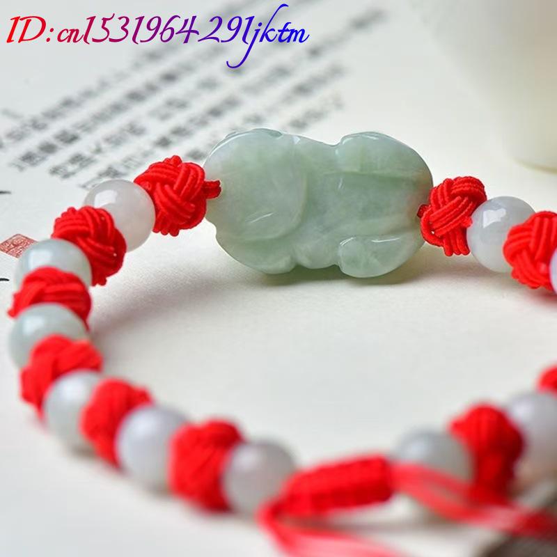 Pulseira de Jadeite Natural Bi - Beading avaliação e preço