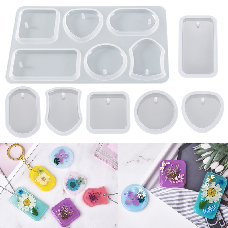 DIY Chaveiro Pingente Silicone - Silicone Epoxy Resin Molds Set avaliação e preço