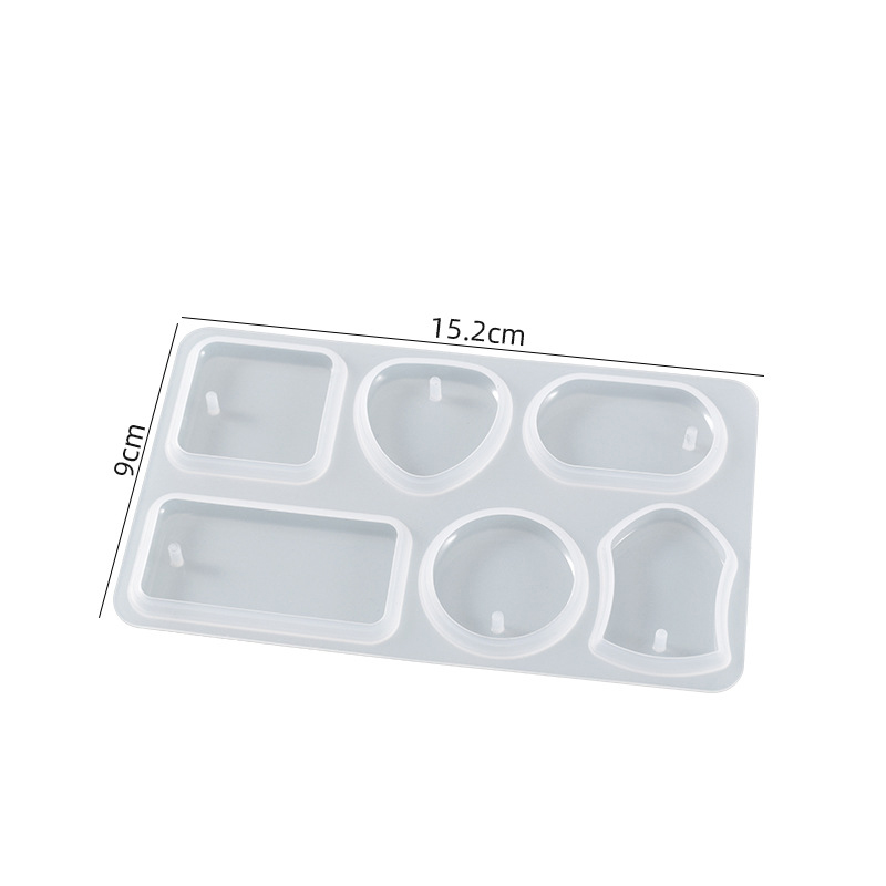 DIY Chaveiro Pingente Silicone - Silicone Epoxy Resin Molds Set avaliação e preço
