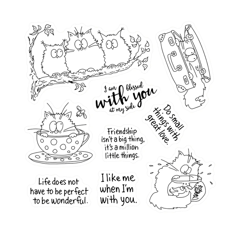 Novos Cortadores de Metal e Ca - Clear Silicone Stamps For Card Making avaliação e preço